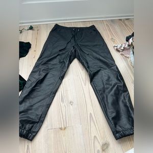 Altard State Leather Joggers